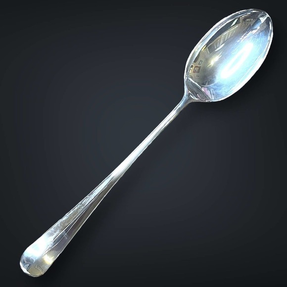 Leonard Silver MFG Vintage Silver Plated Serving Spoon - Picture 1 of 11